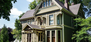 25 Ide Desain Rumah gaya Victorian yang Mewah